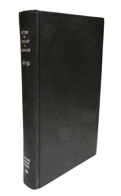 Letters of George Lockhart of Carnwath 1698-1732 Edited By Daniel Szechi 1989 book front cover