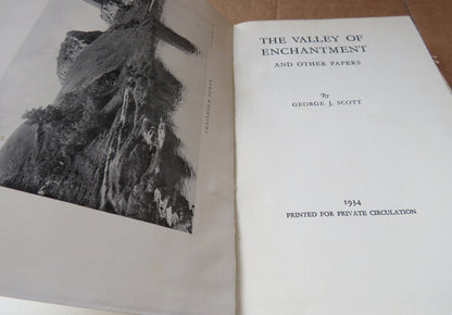 The Valley of Enchantment and Other Papers by George J. Scott, 1934 book image 4