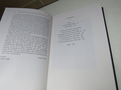 Letters of George Lockhart of Carnwath 1698-1732 Edited By Daniel Szechi 1989 book image 5