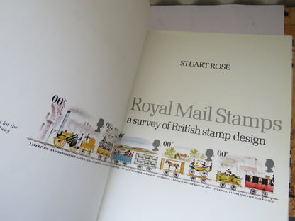 Royal Mail Stamps A Survey of British Stamp Design By Stuart Rose 1980 book image 3