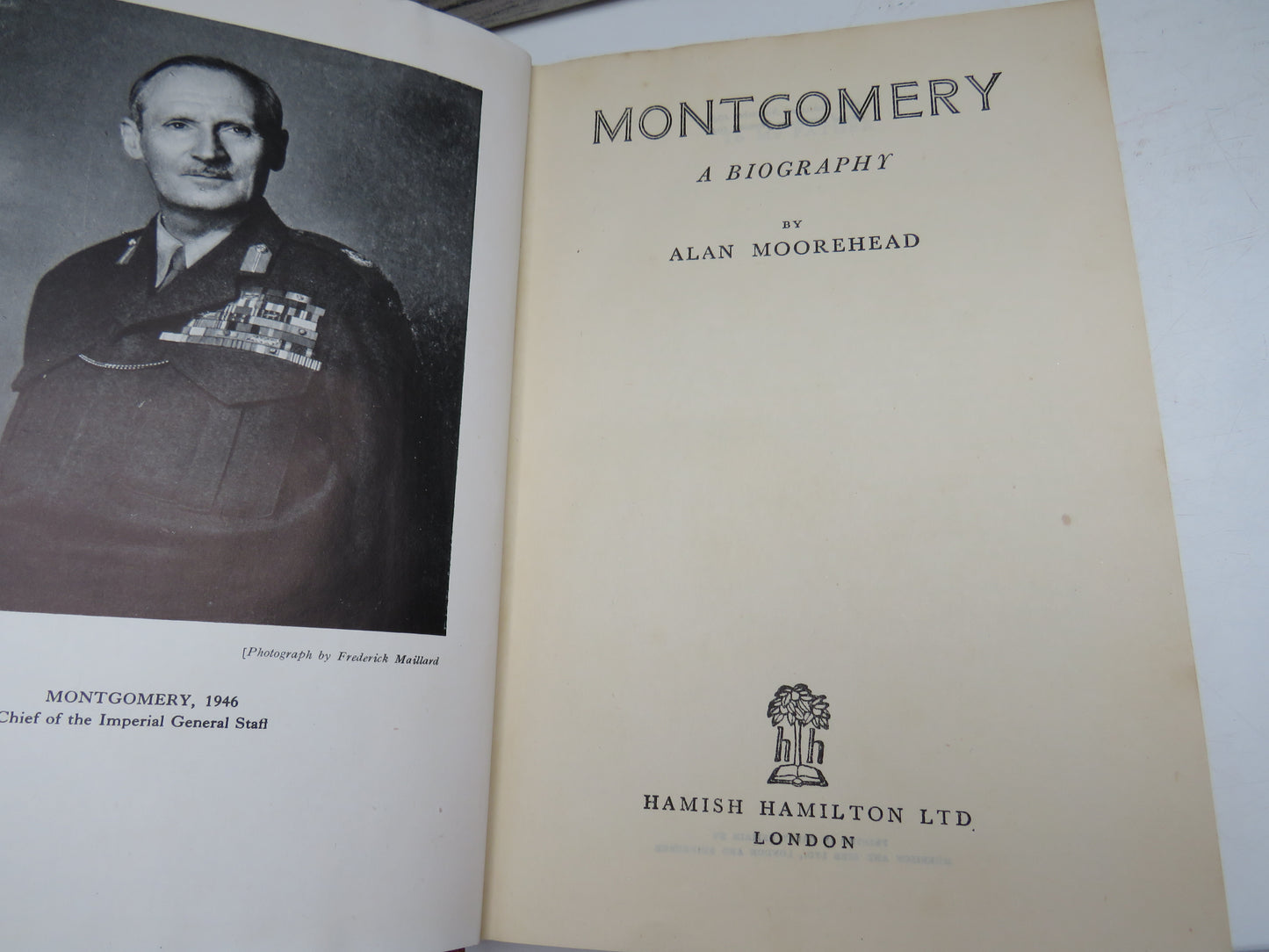 Montgomery A Biography By Alan Moorhead 1947