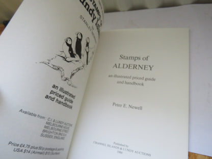 Stamps of Alderney Second Edition 1988 An Illustrated Priced Guide and Handbook By Peter E Newell book image 3