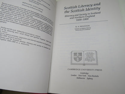 Scottish Literacy and the Scottish Identity Illiteracy and Society In Scotland and Northern England  book image 4
