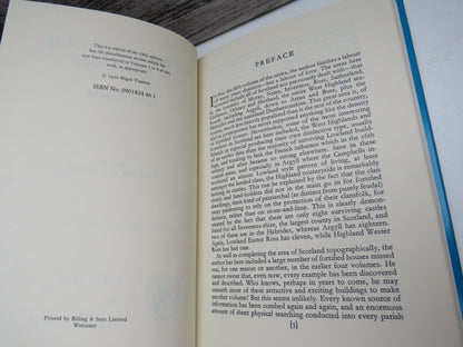 The Fortified House In Scotland By Nigel Tranter Volume Five North and West Scotland 1986
