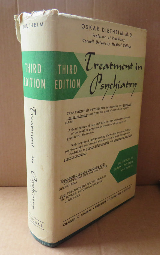 Treatment in Psychiatry by Oskar Diethelm, 1955