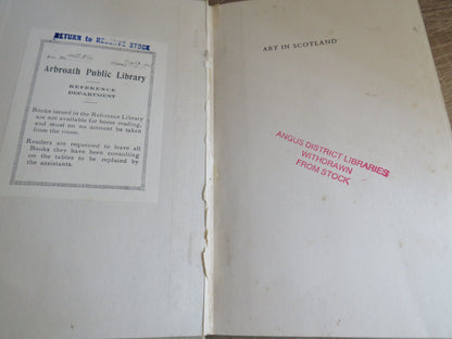 Art In Scotland By Ian Finlay 1948 book image 3