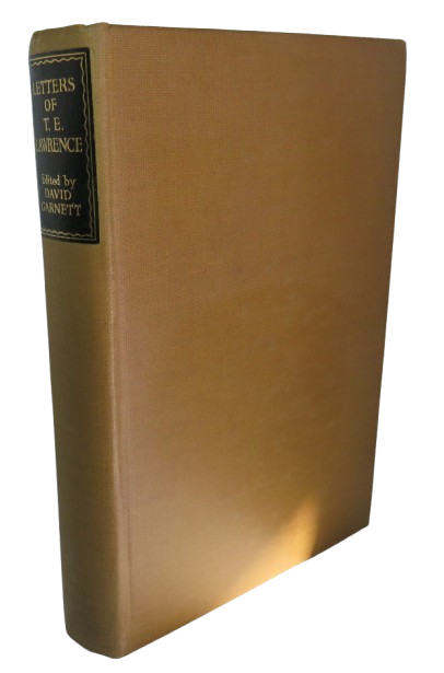 Selected Letters of T.E. Lawrence Edited By David Garnett 1941 book front cover
