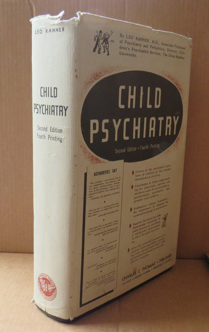 Child Psychiatry by Leo Kanner, 1955 book image 2