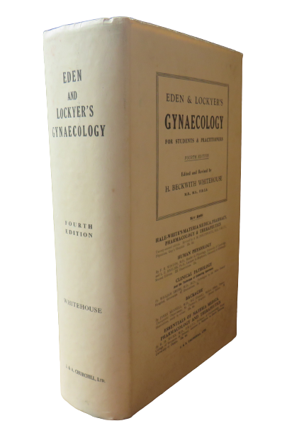 Eden and Lockyer's Gynaecology For Students And Practitioners, 1935 book front cover