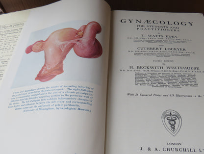 Eden and Lockyer's Gynaecology For Students And Practitioners, 1935 book image 3