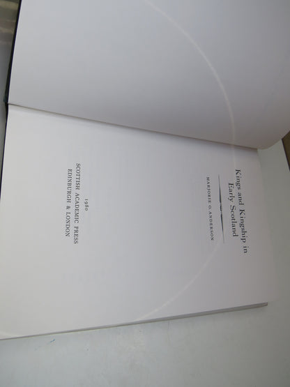 Kings and Kingship In Early Scotland By Marjorie O. Anderson 1980 book image 4