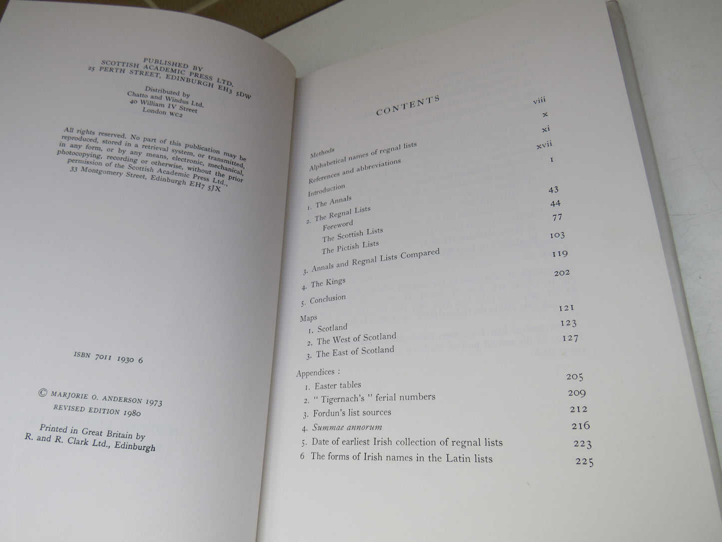 Kings and Kingship In Early Scotland By Marjorie O. Anderson 1980