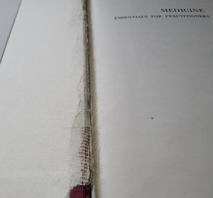 Medicine Essentials for Practitioners and Students by G.E. Beamont, 1932 book image 3