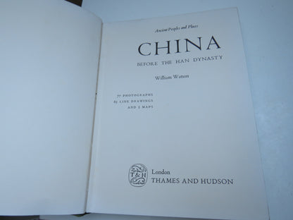 China Before The Han Dynasty By William Watson 1966 book image 4