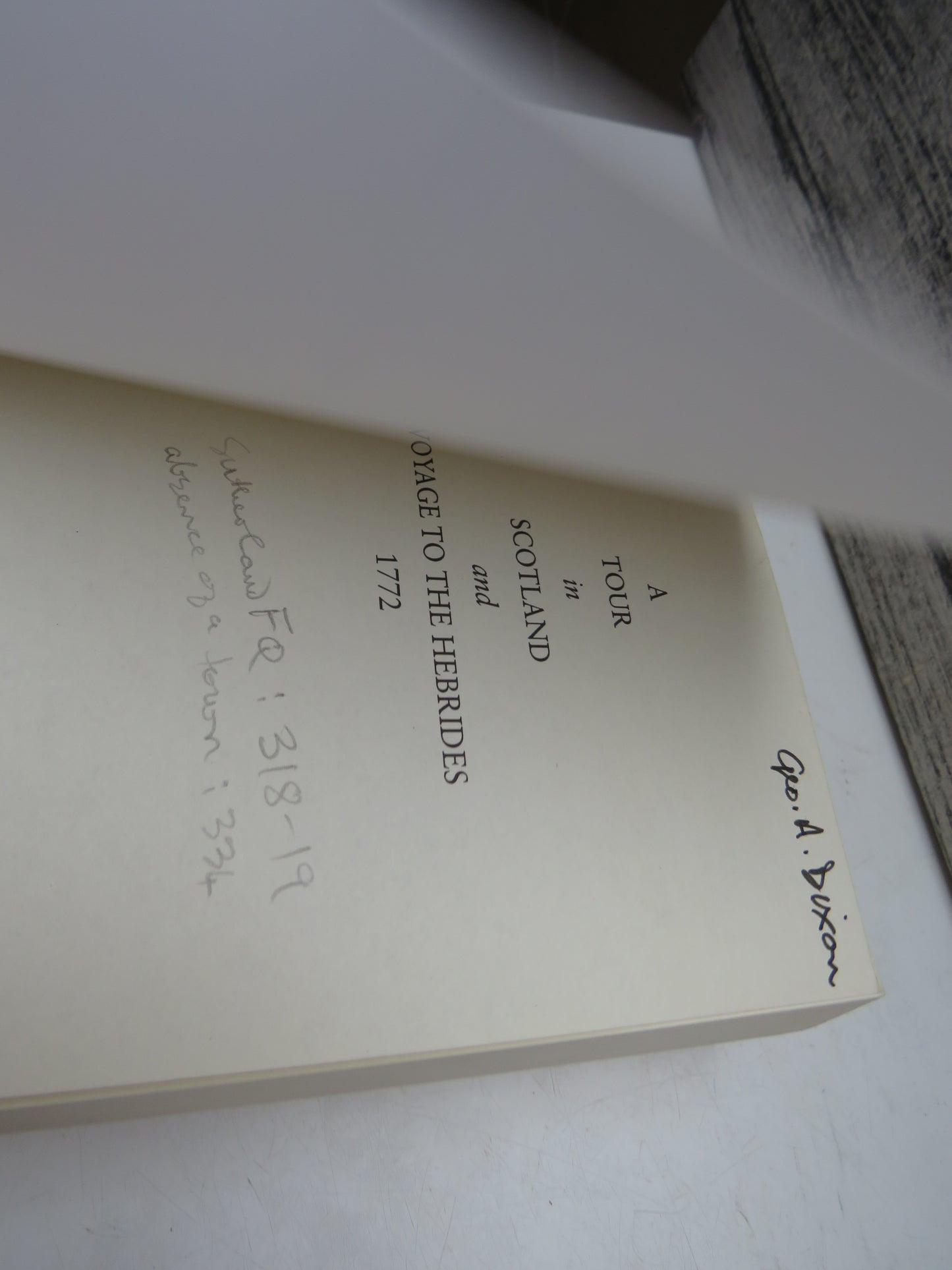 A Tour In Scotland and Voyage To The Hebrides 1772 By Thomas Pennant 1998