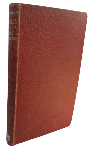 Private Angelo A Novel By Eric Linklater 1946 book front cover