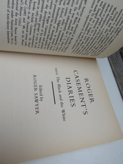 Roger Casement's Diaries 1910: The Black and the White Edited By Roger Sawyer 1997