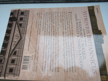 Vitruvius Britannicus Second Series By J. Badeslade, J. Rocque, John Woolfe & James Gandon 2009 book image 2
