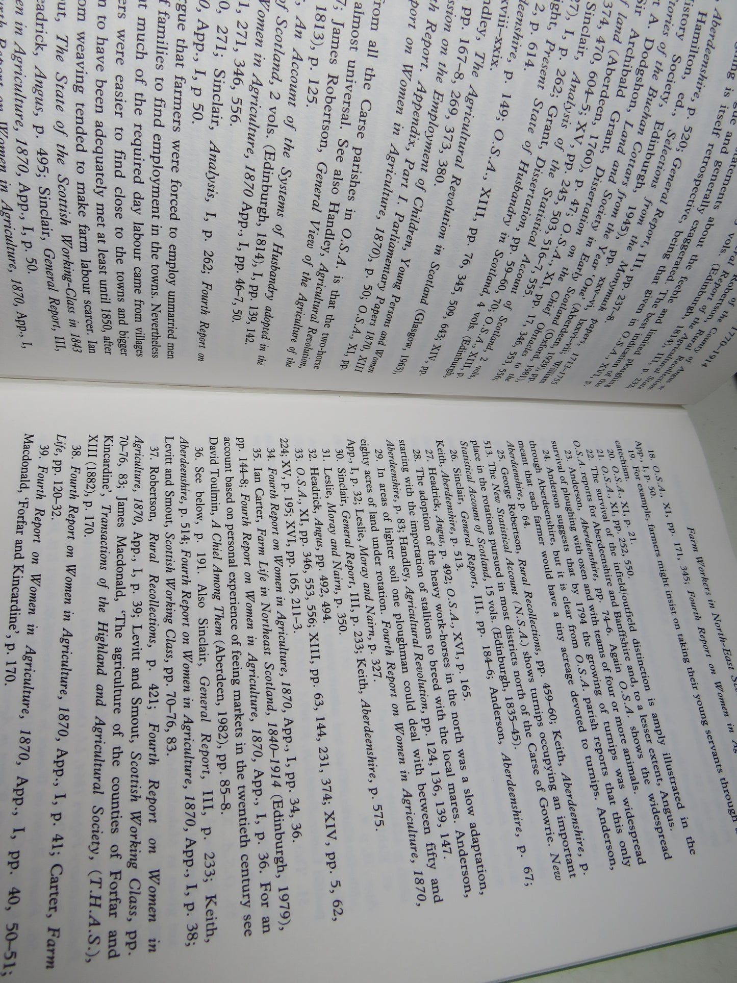 Farm Servants and Labour In Lowland Scotland 1770-1914 Edited By T. M. Devine 1984