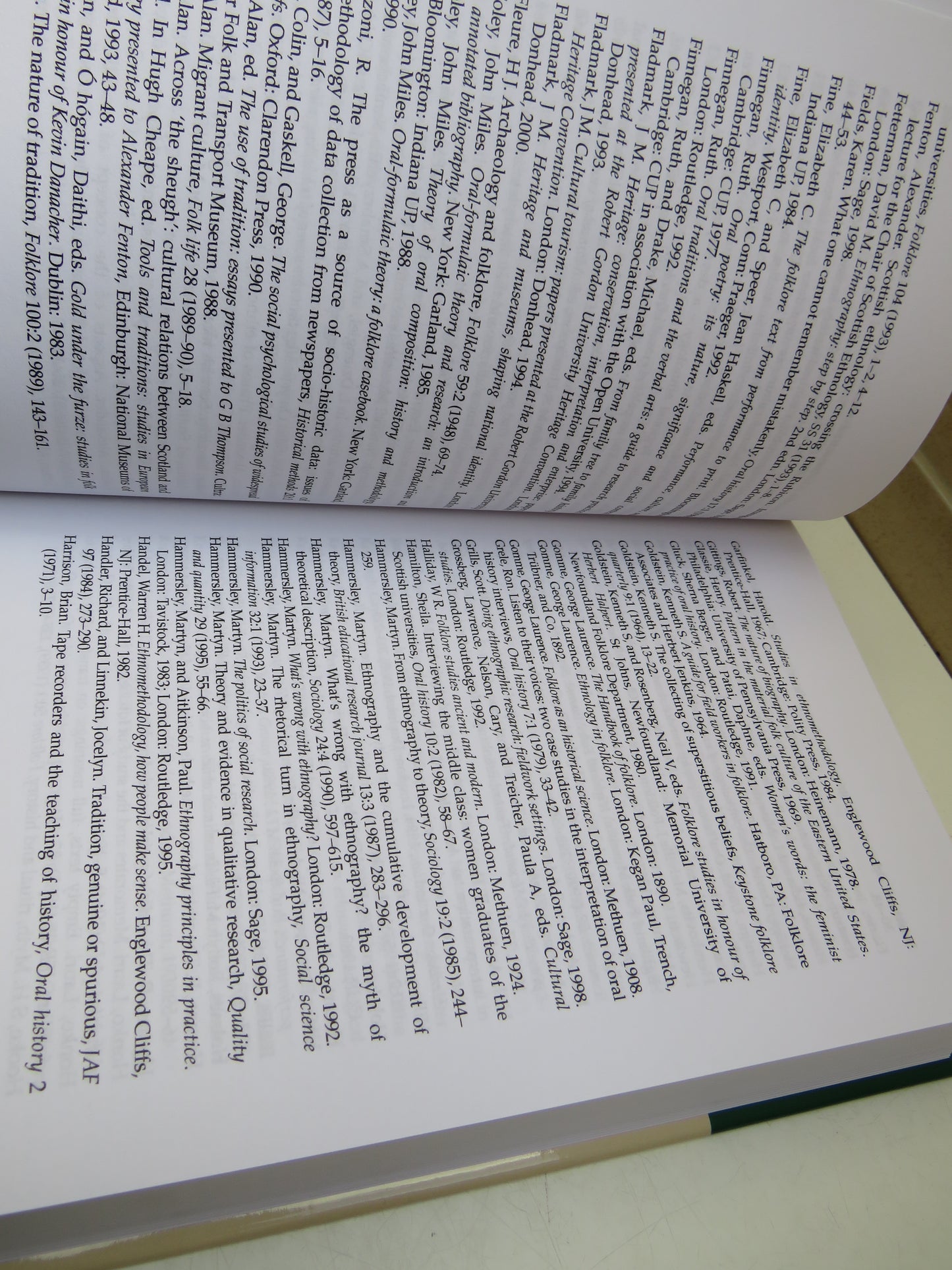 Scottish Life and Society Bibliography For Scottish Ethnology 2003