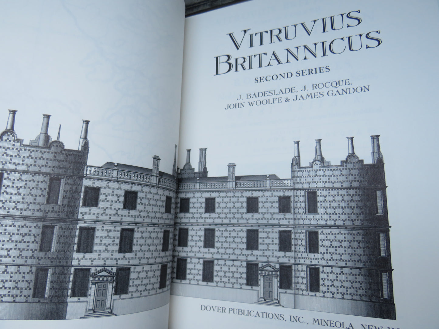 Vitruvius Britannicus Second Series By J. Badeslade, J. Rocque, John Woolfe & James Gandon 2009