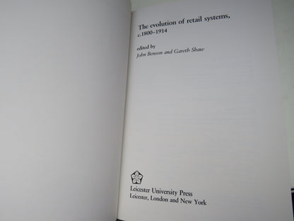 The Evolution of Retail Systems, C.1800-1914  Edited By John Benson and Gareth Shaw 1992 book image 4