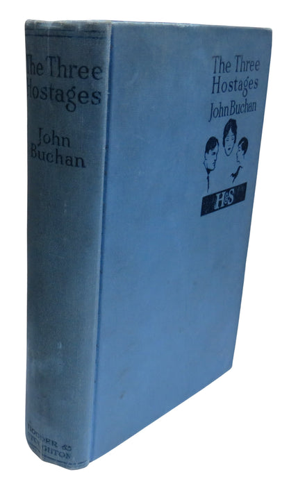 The Three Hostages By John Buchan 1924 book front cover
