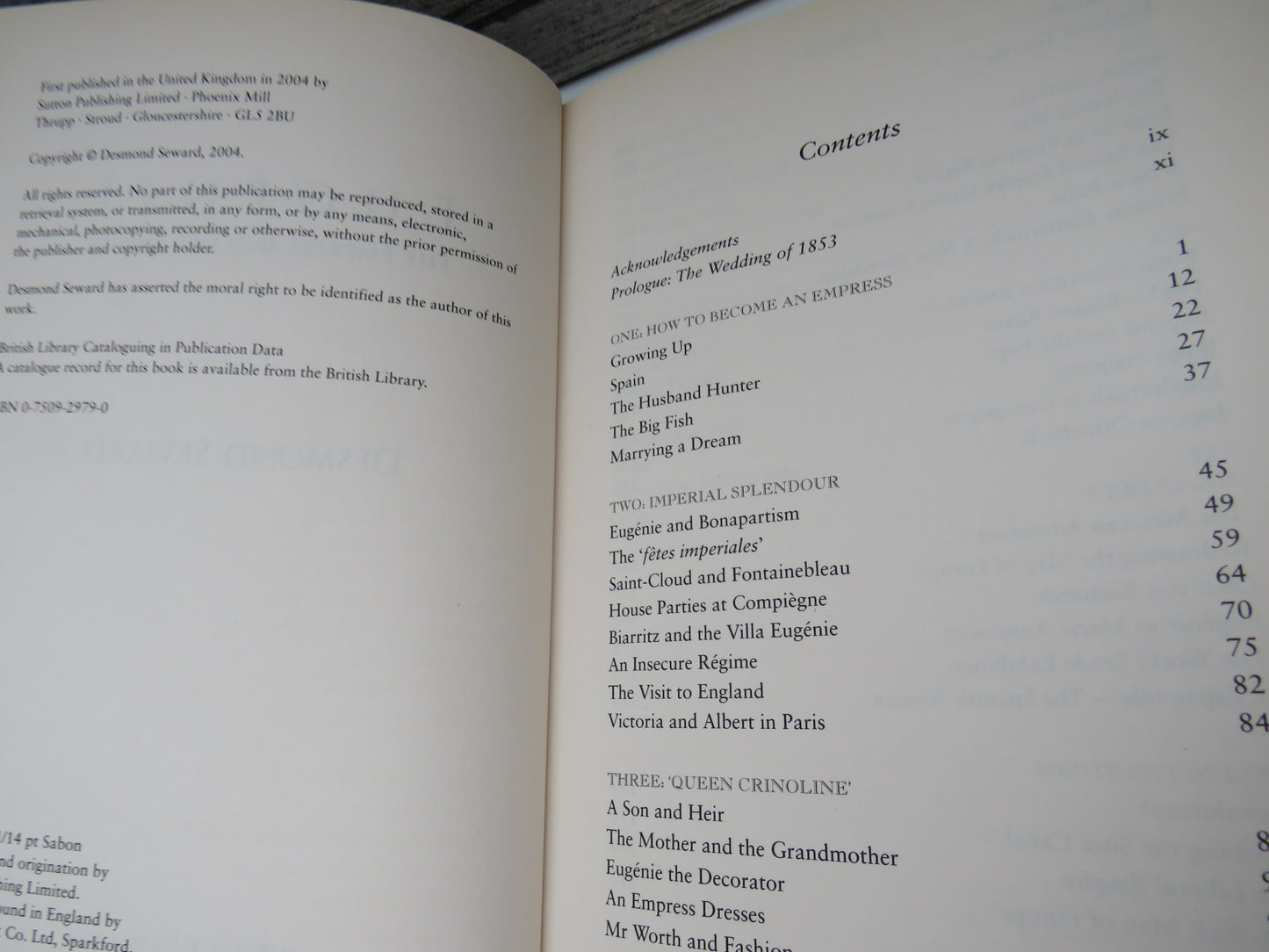 Eugenie The Empress and Her Empire By Desmond Seward 2004