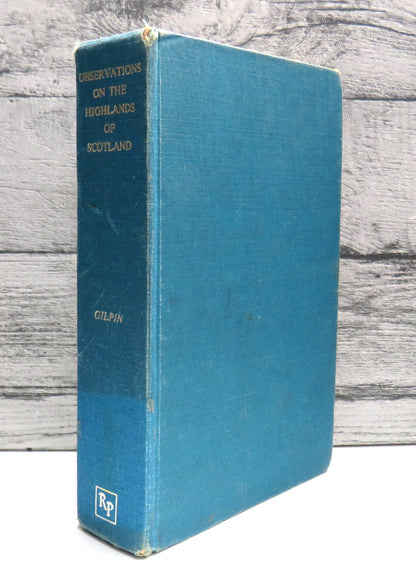 Observations On The Highlands of Scotland By William Gilpin 1973 book front cover