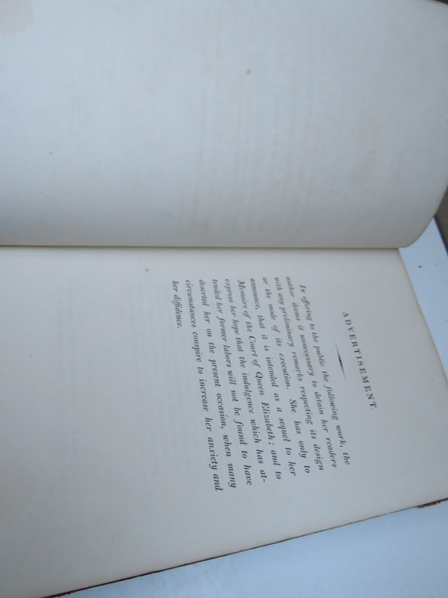 Memoirs of The Court of King James The First By Lucy Aikin In Two Volumes Vol I 1823