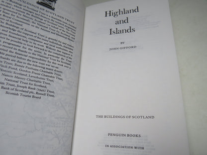 Highland and Islands By John Gifford The Buildings of Scotland 1992 book image 4