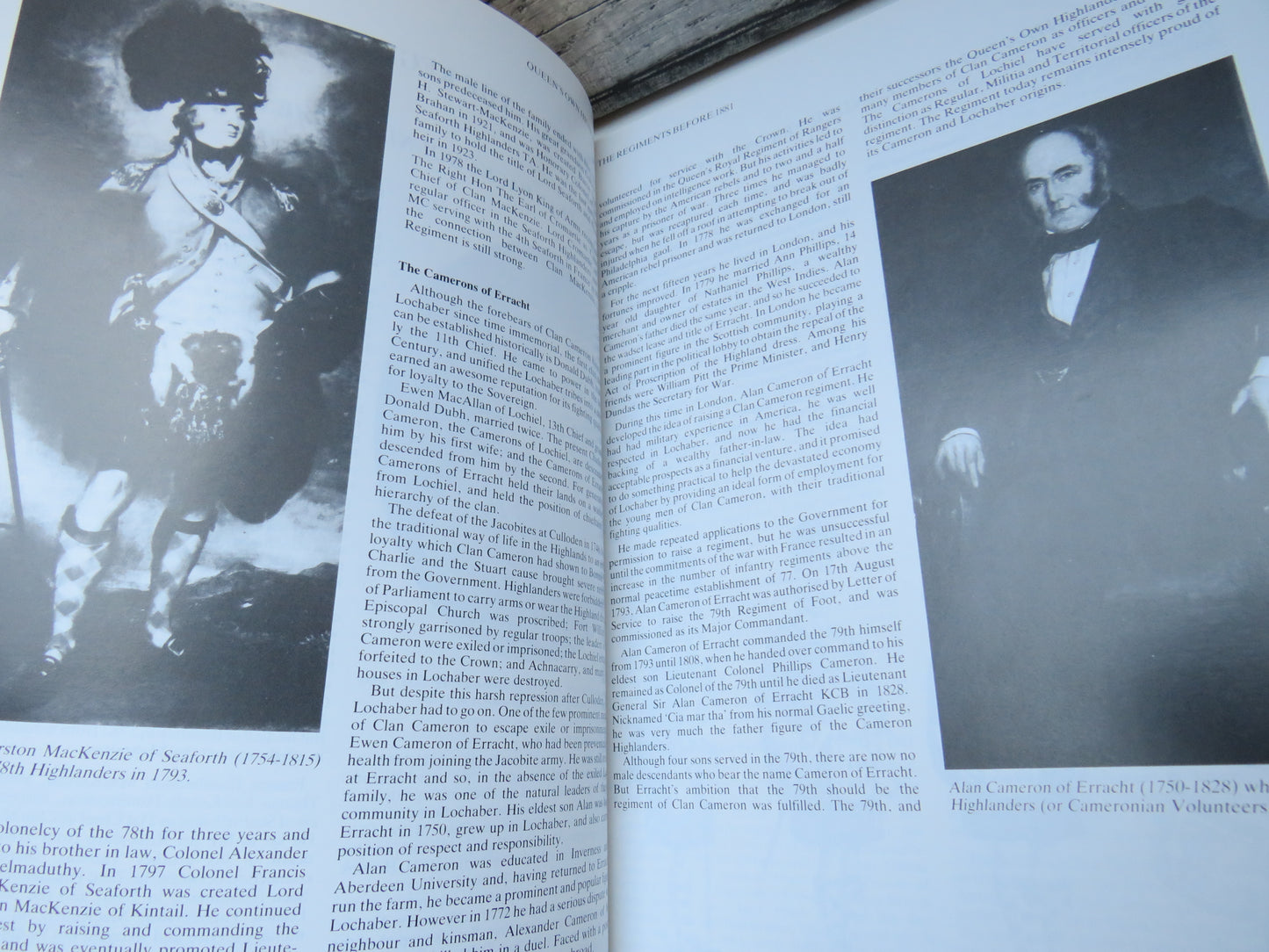 "Cuidich 'N Righ" A History of the Queen's Own Highlanders (Seaforth and Camerons) By Lieutenant Colonel Angus Fairrie 1983