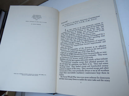 H.M. Destroyers By Lieut-Commander P.K. Kemp 1956 book image 4