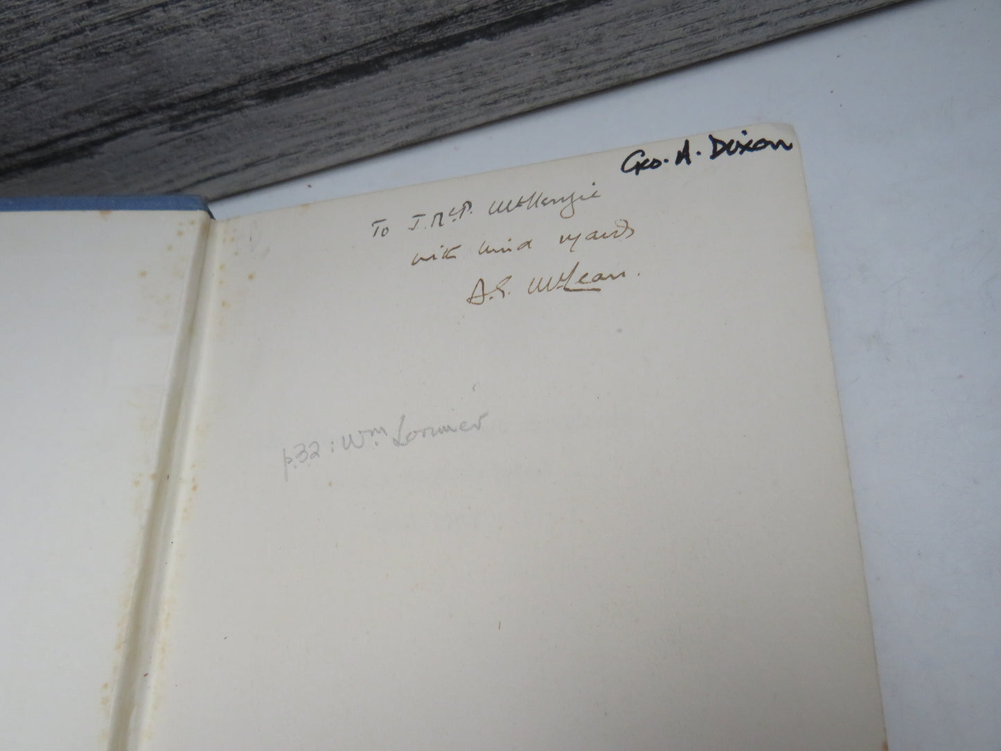 The History of Fordyce Academy Life At A Banffshire School 1592-1935 By Douglas G. M'Lean 1936