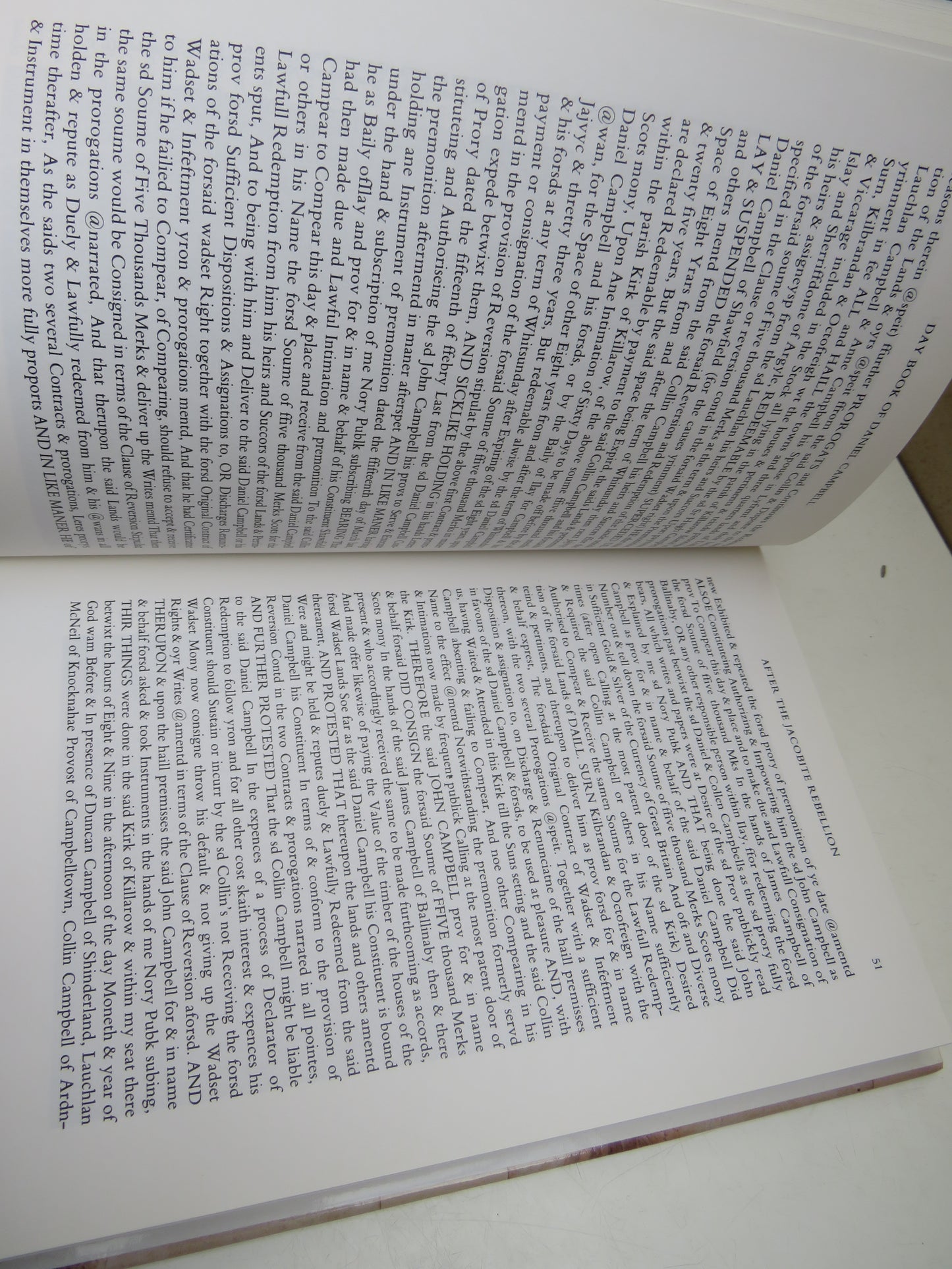 The Day Book of Daniel Campbell of Shawfield 1767 With Relevant Papers Concerning The Estate of Islay Edited and Annotated by Freda Ramsay 1991