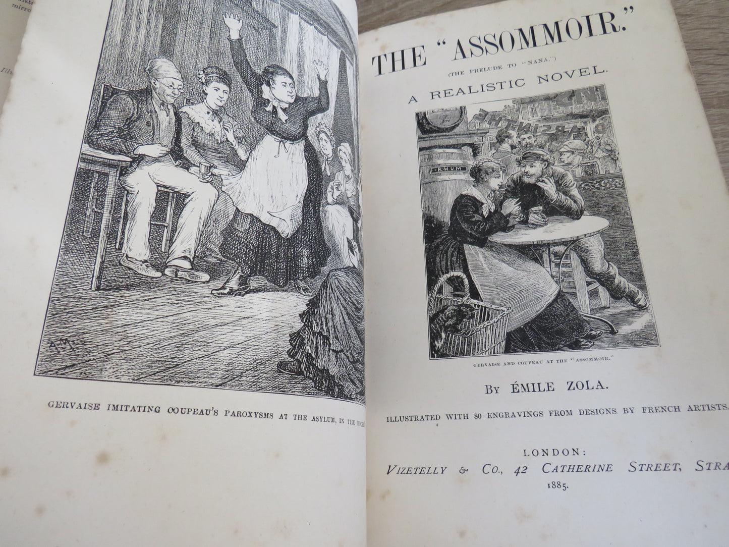 The Assommoir A Realistic Novel By Emile Zola 1885