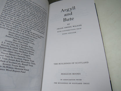 Argyll and Bute By Frank Arneil Walker The Buildings of Scotland 2000 book image 4