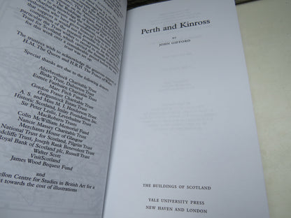 Perth and Kinross By John Gifford The Buildings of Scotland 2007 book image 4