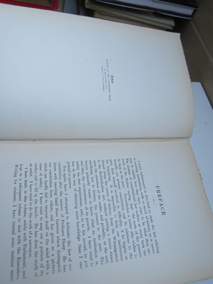 The Law and Custom Of The Constitution Part I Parliament By Sir William R. Anson 1897 book image 3