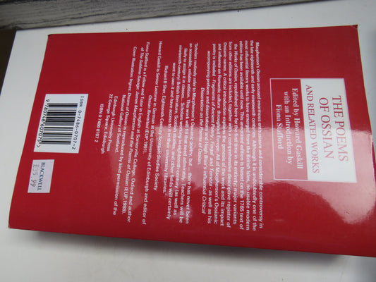 The Poems of Ossian and Related Works By James MacPherson 2006