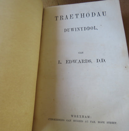 Traethodau Duwinyddol by I Edwards book image 6