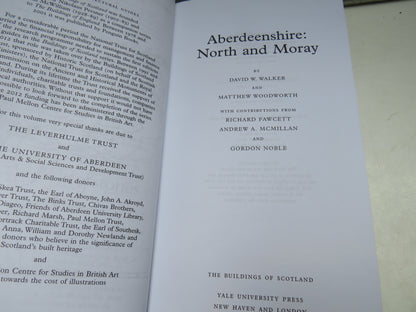 Aberdeenshire: North and Moray By David W. Walker and Matthew Woodworth The Buildings of Scotland 20 book image 4