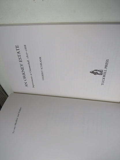 An Orkney Estate Improvements At Graemeshall, 1827-1888 By Gilbert Schrank 1995 book image 4