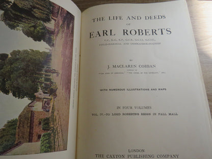 The Life and Deeds of Earl Roberts By J. Maclaren Cobban Vol IV book image 3