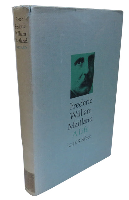 Frederic William Maitland A Life By C. H. S. Fifoot 1971 book front cover