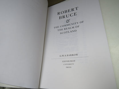 Robert Bruce & The Community of The Realm of Scotland By G. W. S. Barrow 1996 book image 4