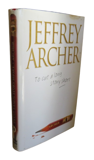To Cut A Long Story Short by Jeffrey Archer 2000 book front cover