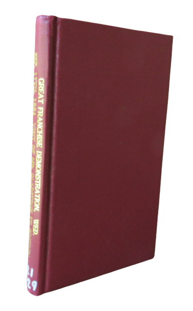 Great Franchise Demonstration, Wed. Sept. 17th 1884, Visit of Mr Gladstone to Brechin, 1884 book front cover