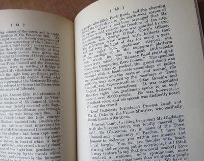 Great Franchise Demonstration, Wed. Sept. 17th 1884, Visit of Mr Gladstone to Brechin, 1884 book image 6
