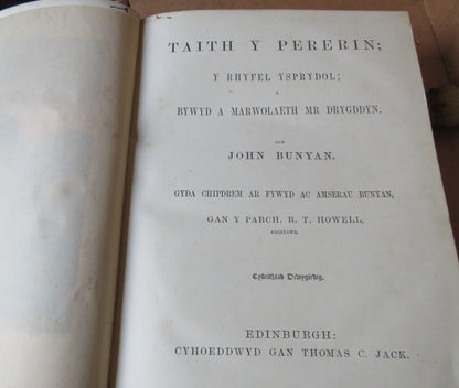 Taith Y Perrerin; Y Rhyfel Ysprydol; Bywyd A Marwolaeth Mr Drygddyn Gan John Bunyan book image 6